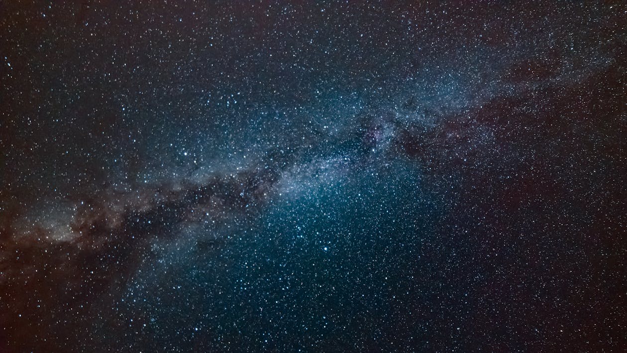 imagem de uma galaxia